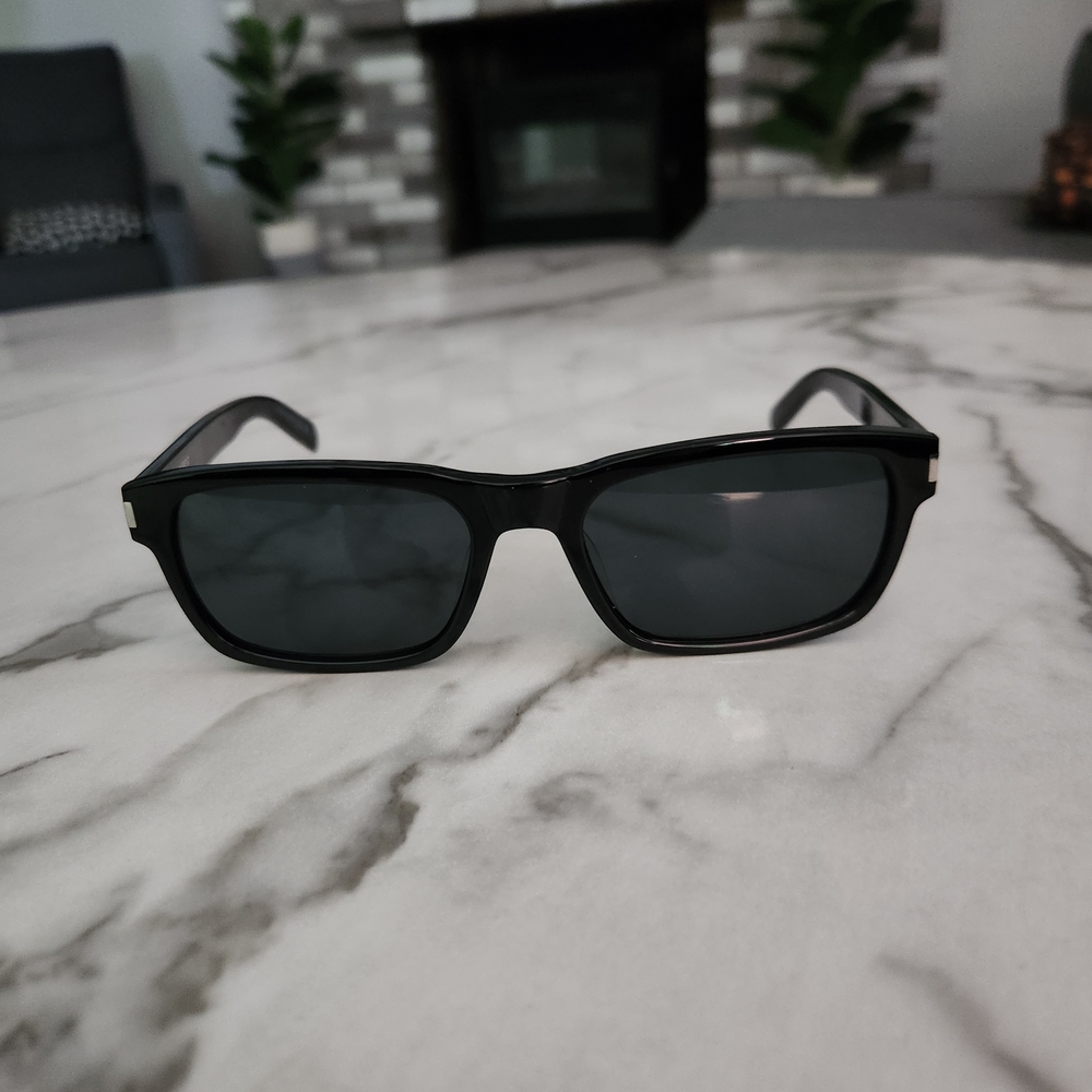 Mens Yves Saint Laurent Black Sunglasses